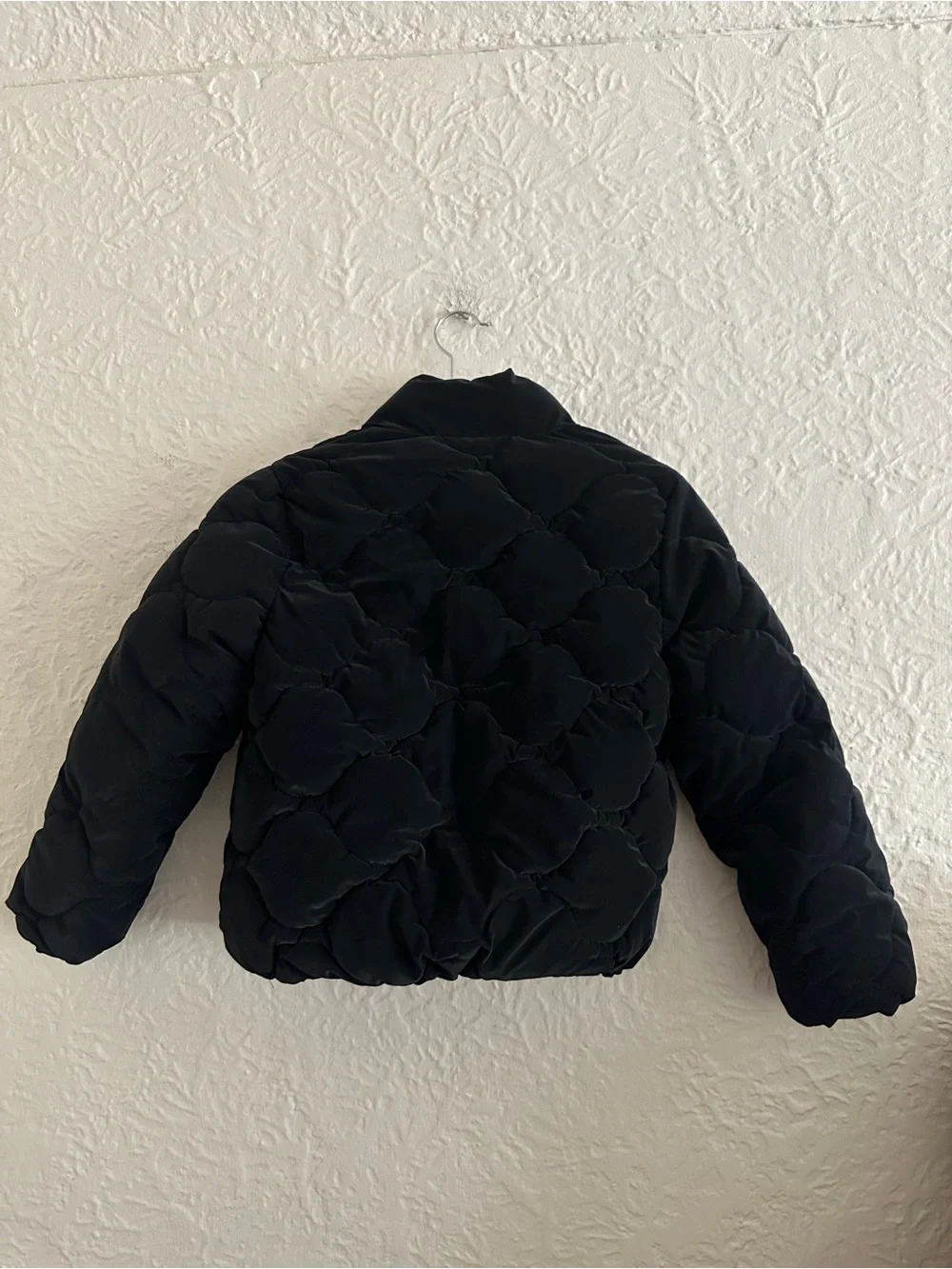 Zara Kids Girls Black Quilted Puffer Jacket Coat 10 Children’s